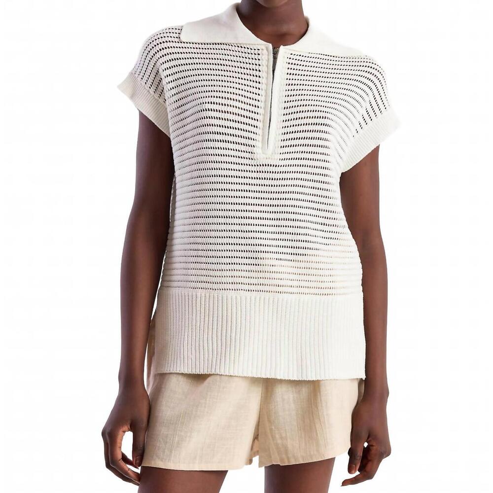 NEW WISPR mixed gauge collar tank in ivory